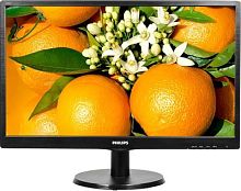 Монитор Philips 23.6 243V5QHSBA (00/01) черный MVA LED 16:9 DVI HDMI матовая 250cd 178гр/178гр 1920x1080 60Hz VGA FHD 3.66кг | код 381579 | PHILIPS