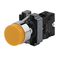 Кнопка управления LAY5-BL51 без подсветки желтая 1з | код Б0045674 | ЭРА