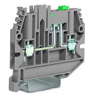 CBS.2/GR Клемма с ножевым размыкателем. 2,5 кв.мм., 1 уровень, винт | код ZCBS02GR | DKC