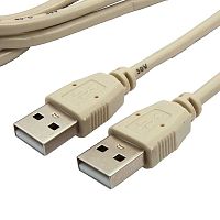 Кабель компьютерный USB соединительный SZC USB-A(m)-USB-A(m), 1.8 м | код 110049 | SZC