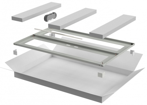 ITK Дверь перфор. двустворч. для шкафа LINEA N 33U 800мм сер | код LN35-33U8X-D2P | ITK by IEK