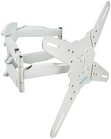 Кронштейн для телевизора Kromax ATLANTIS-45 белый 22-65 макс.45кг настенный поворот и наклон | код 1004355 | KROMAX
