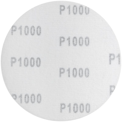 Круги шлифовальные сплошные (липучка), алюминий-оксидные, 125 мм, 5 шт Р 1000 | код 39674 | FIT фото 2