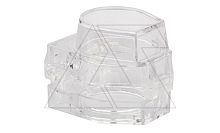 Кожух защитный, пломбируемый, прозрачный, для переключателей и выступающих кнопок 22mm | код LA39_F3-2 | АРТ