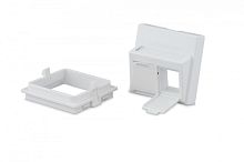 Вставка угловая 45x45 (аналог Mosaic) для 2х модулей KJ5 KJ6 KJE KJNE со шторками, Hyperline SIP2A-2K-M45-45 | код 35209 | Hyperline