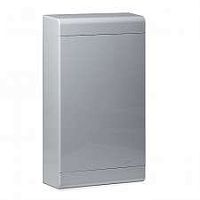 Щит распределительный навесной на 36 модулей с непрозрачной дверцей серый IP40 (ЩРн-П-36) | код 68036С | Ruvinil