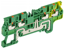 Колодка клеммная CP-MC-PEN земля 4 вывода 1,5мм2 IEK | код YCT22-03-4-K52-001 | IEK