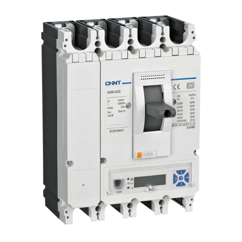 Авт. выкл. NM8N-400S EM 4P 400А 50кА с электр. расцепителем, LCD (R) | код 269455 | CHINT