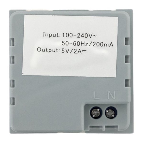 Розетка USB A+A, 2,1А, 2 гнезда, без индикатора | код E2MR2-20USB-10 | EKF фото 5