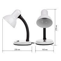 Светильник N-211-E27-40W-W настол. бел. ЭРА Б0035055