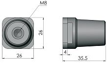 Изолятор KVR-AI | код 001601650 | ETI