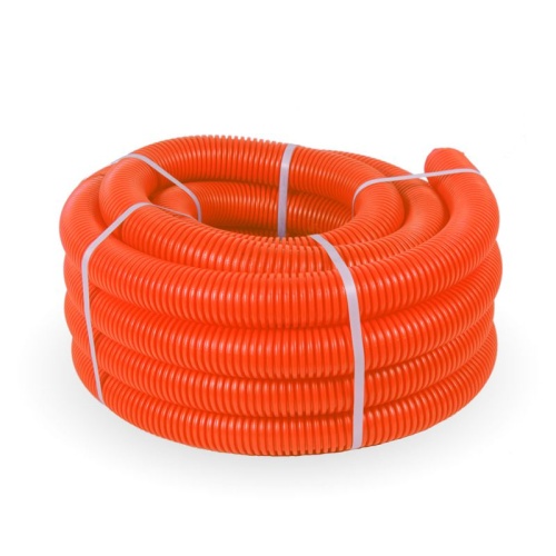 Труба гофрированная ПНД легкая безгалогенная (HF) оранжевая с зондом д63 (15м/360м уп/пал) | код PR.026361 | Промрукав Труба гофрированная ПНД легкая безгалогенная (HF) оранжевая с зондом д63 (15м/360м уп/пал) | код PR.026361 | Промрукав