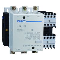 Контактор NC2-115NS реверс 115A 220-240В/АС3 50Гц (R)(CHINT) | код 235661 | CHINT