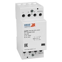 Контактор 230В AC 2НО 2НЗ 25А OptiDin MK-100-2522-230AC | код 321155 | КЭАЗ