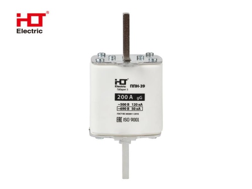Плавкая вставка предохранителя ППН-39, габарит 3, 630/200А HLT | код 091-01-062 | HLT Плавкая вставка предохранителя ППН-39, габарит 3, 630/200А HLT | код 091-01-062 | HLT