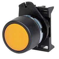 Кнопка без фикс. плоская желт. прозрач. | код ABHLR3 | DKC