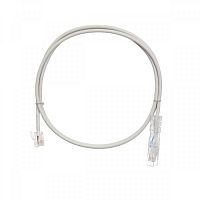 Коммутационный шнур NIKOMAX U/UTP 1 пара, Кат.3 (Класс C), 16МГц, 110-RJ11/6P4C, USOC, многожильный, BC (чистая медь), 24AWG (7х0,192мм), LSZH нг(А)-HFLTx, серый, 3м | код NMC-PC1UC02T-030-C-GY | NIKOMAX