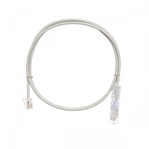 Коммутационный шнур NIKOMAX U/UTP 1 пара, Кат.3 (Класс C), 16МГц, 110-RJ11/6P4C, USOC, многожильный, BC (чистая медь), 24AWG (7х0,192мм), LSZH нг(А)-HFLTx, серый, 3м | код NMC-PC1UC02T-030-C-GY | NIKOMAX Коммутационный шнур NIKOMAX U/UTP 1 пара, Кат.3 (Класс C), 16МГц, 110-RJ11/6P4C, USOC, многожильный, BC (чистая медь), 24AWG (7х0,192мм), LSZH нг(А)-HFLTx, серый, 3м | код NMC-PC1UC02T-030-C-GY | NIKOMAX