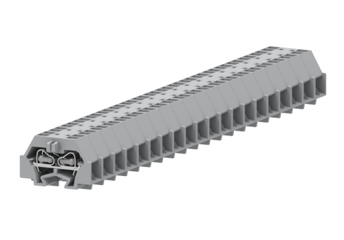241357 Клемма TB концевая проходная 2-2 с бок. подключ. с защелк. ножками, жёлто-зел., шт | код 241357 | SUPU 241357 Клемма TB концевая проходная 2-2 с бок. подключ. с защелк. ножками, жёлто-зел., шт | код 241357 | SUPU