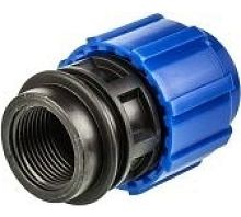 Муфта ПНД компрессионная ВР 25 х 1/2' | код 52002512 | Политэк