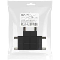 Коннектор Т-образный TRM-S5-CT BK для тонкого магнитного шинопровода черн. Эра Б0059032