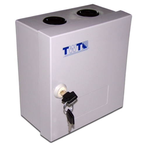 Настенный распределительный бокс, упрощенный, 3 плинта, 30 пар, с замком | код TWT-DB10-3P/L | TWT Настенный распределительный бокс, упрощенный, 3 плинта, 30 пар, с замком | код TWT-DB10-3P/L | TWT