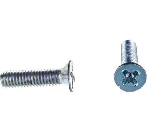 Винт DIN965 М4х20 потайная голова класс прочности 4.8 покрытие цинк | код DIN965-М4х20 | Крепдил Винт DIN965 М4х20 потайная голова класс прочности 4.8 покрытие цинк | код DIN965-М4х20 | Крепдил