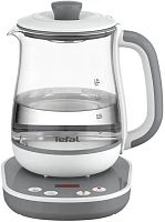 Чайник электрический Tefal BJ551B10 1.5л. белый корпус: стекло/пластик (7211004581) | код 1846180 | TEFAL