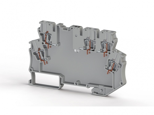 327 075, Клемма для самостоятельной сборки схемы из электронных компонентов, 2 входа, 3 выхода, 4 мм.кв.,с заземлением (черный), MDB 5E | код 0.0.0.3.27075 | KLEMSAN 327 075, Клемма для самостоятельной сборки схемы из электронных компонентов, 2 входа, 3 выхода, 4 мм.кв.,с заземлением (черный), MDB 5E | код 0.0.0.3.27075 | KLEMSAN