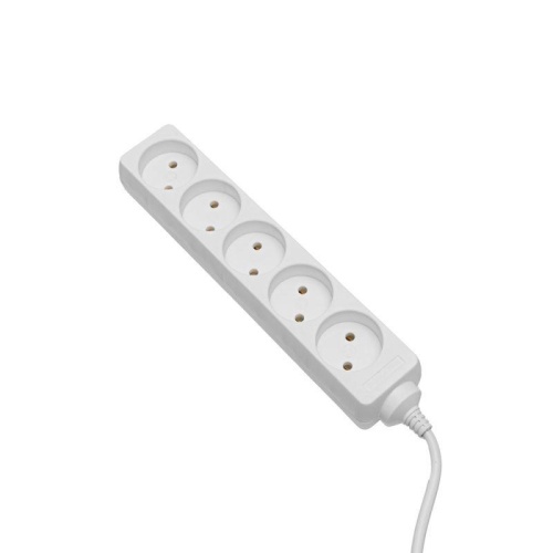 Удлинитель 5х3м без заземл. 10А IP20 S 5х3 2.2кВт Volsten 9306 фото 2