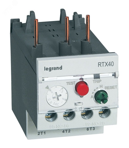Реле тепловое RTX3 40 4...6A | код 416648 | Legrand