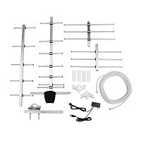 Антенна наружная Активная для цифрового ТВ DVB-T2, RX-406-DEF REXANT | код 34-0773 | REXANT