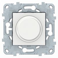 Светорегулятор поворотно-нажимной UNICA NEW, 200 Вт, белый |  код. NU551618 |  Schneider Electric