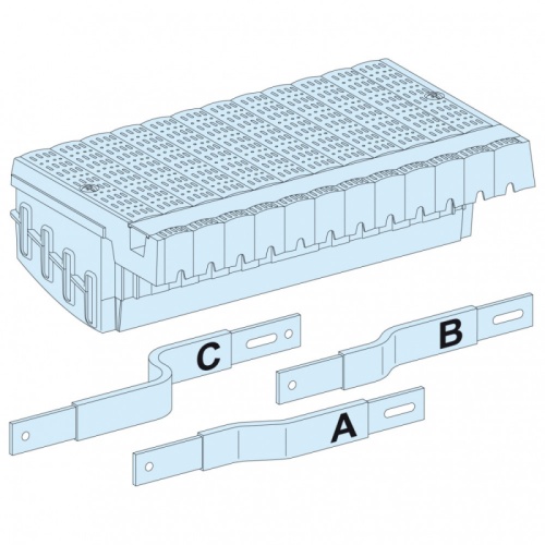 РАСПР.БЛ.POLYPACT СТ.С Р.УПР-Я, 3 ПОЛЮСА | код 04403 | SCHNEIDER ELECTRIC