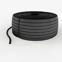 Трубка кембрик ТВ-40 ПВХ черный, 12 мм REXANT | код 49-5011-1 | REXANT