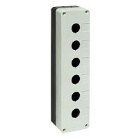 Корпус КП106 пластиковый 6 кнопок белый | код. cpb-106-w | EKF