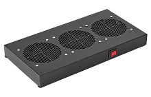 SVB-300-01 Вентиляторный блок SILART Стойка 19 480 м3/ч 230 VAC Черный | код SVB-300-01 | SILART