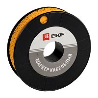 Маркер кабельный 2,5 мм2 "L" (1000 шт,) (ЕС-1) PROxima | код  plc-KM-2.5-L | EKF