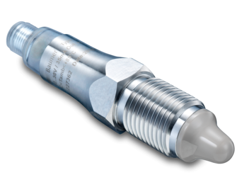 Сигнализатор уровня емкостно-частотный CleverLevel, удлиненное исполнение L=82 мм, -40 + 115 С, Pmax=100 bar, 12-30 VDC, IP67/IP69K, выход PNP, разъем М12, 4 pin, индикация, соединение G 1/2 гигиеническое исполнение, нерж. сталь 316L | код LBFS-01K2