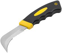 Нож для напольных покрытий, нерж.сталь, прорезиненная ручка | код 10630 | FIT