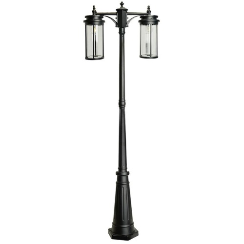 Светильник садово-парковый 2х40Вт 220-240В E27 черн. (столб) PL788 FERON 51841 Светильник садово-парковый 2х40Вт 220-240В E27 черн. (столб) PL788 FERON 51841