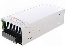Источник питания AC-DC, 600Вт, вход 85…264V AC, 47…63Гц /120…370В DC, выход 7,5В/0…80A, рег. вых=±15%Uном, изоляция 3000В AC, в кожухе 218х105х63,5мм, -30…+70С, c корректором коэф. мощности | код HRP-600-7.5 | MeanWell