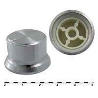 Ручка приборная RUICHI 24-29X18BC, на вал с зубцами | код 85158 | Ruichi