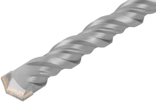 Бур по бетону SDS PLUS профи W-образная вставка двойная спираль 20х310мм FIT 32838 фото 5