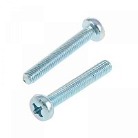 Винт DIN7985 М5х50 полукруглая головка оцинкованный (8 шт) | код 103019 | Tech-KREP