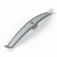 Держатель круглого кабеля двусторонний для прямого монтажа на 16 мест в гофроящике серый (100 шт/кор) Промрукав | код PR13.0487 | ПРОМРУКАВ