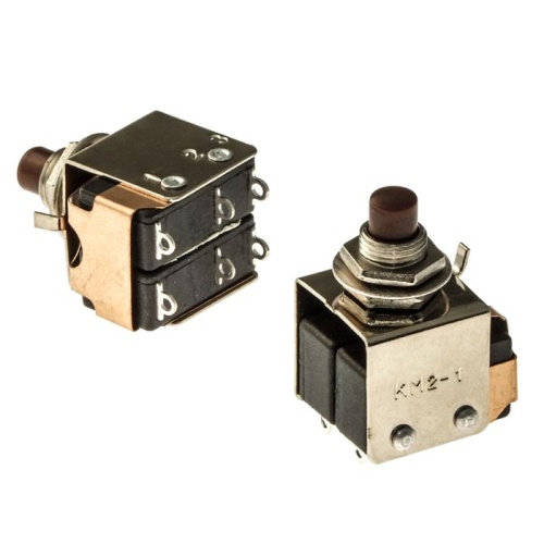 Кнопочный переключатель RUICHI КМ2-1 (HQ) | код 107797 | Ruichi