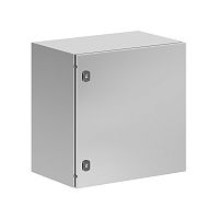 Корпус навесной STH с М/П из нержавеющей cтали AISI304 ВxШxГ 600x600x400 мм, с фланцем, IP66 | код R5STH0664F-304 | DKC
