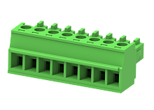 MC-RA3.81H05C-0001 Клемма МС шаг 3,81мм, 5 конт., зел., шт | код MC-RA3.81H05C-0001 | SUPU