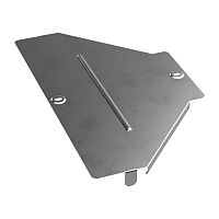 Крышка переходника симметричного Стандарт INOX (AISI 304) 400х150 Промрукав | код PR16.5975 | ПРОМРУКАВ